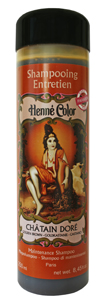 Henné Color shampoo Chatain: ondersteunende shampoo voor kastanjebruin haar